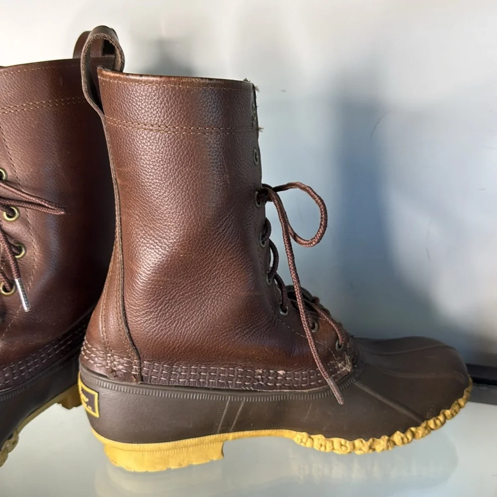 Vintage L.L. Bean Maine Hunting Boots size 8 men